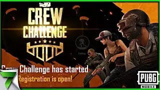 Pubg Mobile Crew Challenge Live | #pubgmobile | LIVE STREAM 2018