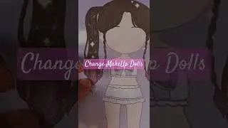 Paper Dolls Sticker Change Makeup and Dress #paperdoll #japanese #korea  #cute  #viral