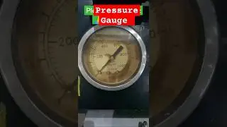 Pressure gauge for CNC lathe #metal #repair #shorts #trending
