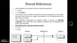 Python Programming 11 Dynamic typing model in python