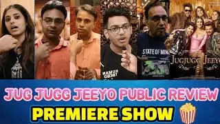 Jug Jugg Jeeyo Public Review | Varun Dhawan | Kiara Advani | Manish Paul | Anil Kapoor | Prajakta |