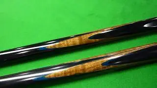 3/4 Phoenix Unity 30 Hand spliced cue (9 splice) Teak