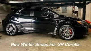 New Winter Wheels & Tires For My GR Corolla || Bring On The Snow Adventures!