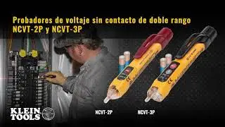 Probadores de voltaje sin contacto de doble rango. -  Mod. NCVT-2P, NCVT-3P
