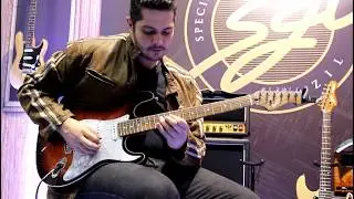 Bruno Vittoruzzo - Expomusic 2016 - SGT Guitars - ST Standard