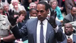 O.J. Simpson Tries On The Gloves [From ESPN's O.J. Made in America]