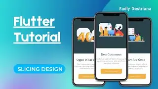 Flutter UI Tutorial - Slicing Design Startup Empty Pages UI Kit From Figma