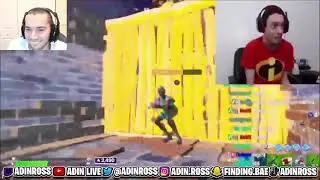 AdinRoss and bronny react to wizard rage funny moment