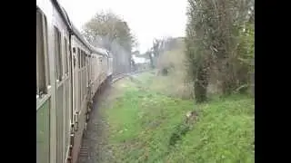 47306 The Sapper working the 14.45 Boscarne Jctn - Bodmin General 28 April 2012