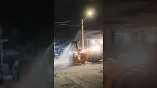 Snow storm in Canada #maritimes #snowstorm2024 #atlanticcanada #winter #plowtruck #lifeincanada