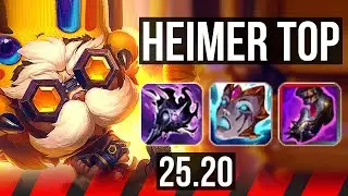 HEIMERDINGER vs DARIUS (TOP) | KR Master | 25.20