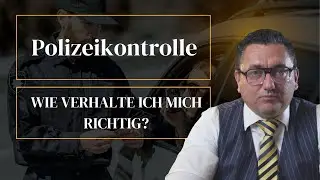 Polizeikontrolle- Verhalten nach Partywochenende mit Drogen