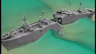 Navy to dismantle sunken cargo (explosives) ship on Thames (UK) - BBC London News - 9 May 2022