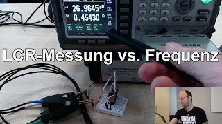 Warum beeinflusst die Anregungsfrequenz eines LCR-Meters die Messung von Induktivität & Widerstand?