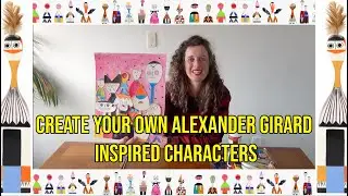 Create your own Alexander Girard inspired characters