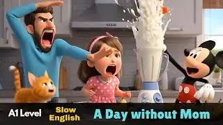 A Day Without Mom | Funny Family Story | Emma's Story