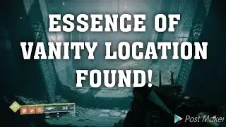 Essence Of Vanity - Destiny 2