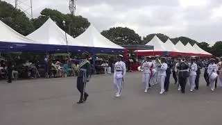 WOW-Ghana Armed Forces Female Band  in a display match pass