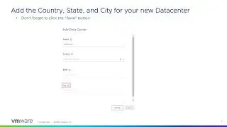 How to add a VMware Cloud Verified data center