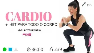 Treino HIIT Corpo Inteiro + Cardio: Queime Calorias e Tonifique de Verdade