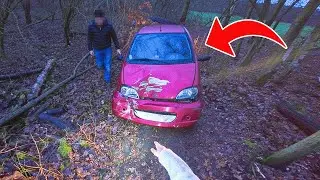is dit het einde van mijn brommobiel... (CRASH)