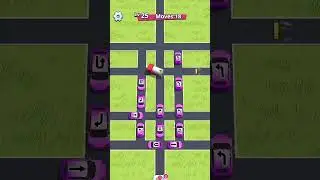 Traffic Parking Game Level 25 | Most Satisfying Traffic Jam Escape Short