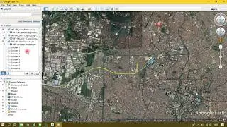 TUTORIAL MEMBUAT TRASE TERGEOREFERENCE GOOGLE EARTH DAN MEMBUAT KONTUR DARI GE