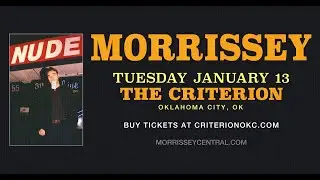 Morrissey Live At The Criterion In OKC 1 13 2026
