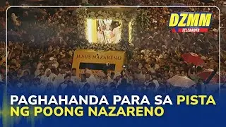 Feast of the Black Nazarene preparations continue | Balita Antemano (27 December 2025)