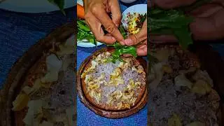 Eating sea snail with traditional Sauce (koh kong soy Sauce)#seasnail #kohkongsoySauce #eating