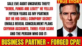 He Stole $800K From Me &mdash; But Forgot I Was a Forensic Accountant