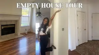 EMPTY HOUSE TOUR| WE BOUGHT OUR FIRST HOUSE AT 26!