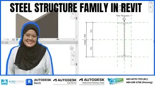 Семейство стальных конструкций в Autodesk Revit