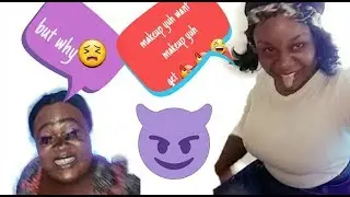 DOING MY friends MAKEUP HORRIBLY TO SEE HOW SHE REACTS (must watch)