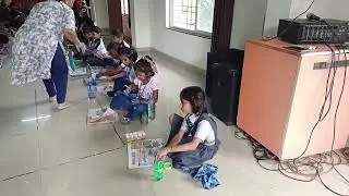 Ganesh Idol making workshop at Shiksha Veritas
