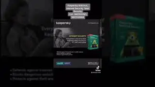 Kaspersky Antivirus, Internet Security and Total Security #Kaspersky#InternetSecurity #Totalsecurity