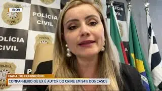 Mapa do feminic&iacute;dio: companheiro ou ex &eacute; autor do crime em 94% dos casos