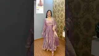 Meesho Anarkali gown || party wear dress #meesho #fashion #anarkali #wedding