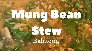 How to make: High Protein Mung Bean Stew 🇵🇭(Balatong) 