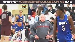 IMG Academy vs Worcester Academy in a battle of D1 talent! (snippet)
