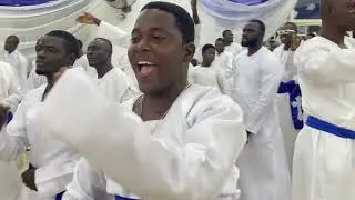 Tosin Emmanuel at CCC milestone parish prophetic Night