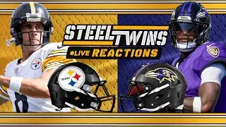 Steelers vs Ravens Week 14 LIVE REACTIONS & WATCH PARTY #Steelers #Ravens #nflfootball #NFL