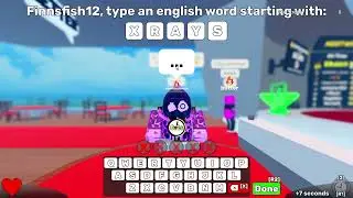 I lost again last letter Roblox