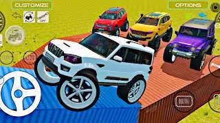 Drive Dumper and Unloading Stone From Dumper Truck in Game 🔥#scorpio #thar #4x4 #gameplay