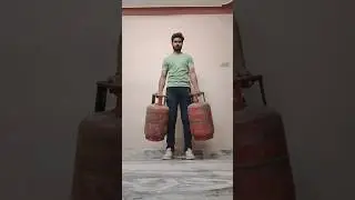 I was told to put the gas cylinder in the storage room, but I ended up working out 😂  @WORKOUTBody
