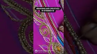 #shortsvideo #aari #embroidery #classes #thiruvanmiyur #bhavaniaaricreatives #bridal #tamilwedding