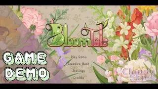 Running a Snug Flower Shop | BloomTale Demo Gameplay