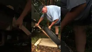 DIY motorcycle bead breaker