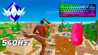 Fortnite Unreal Ranked Reload On PC | Keyboard & Mouse Gameplay | 360 FPS | 4K
