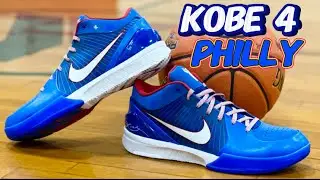 Kickwho godkiller BEST Kobe 4 Philly!  Unboxing review & on foot 🔥